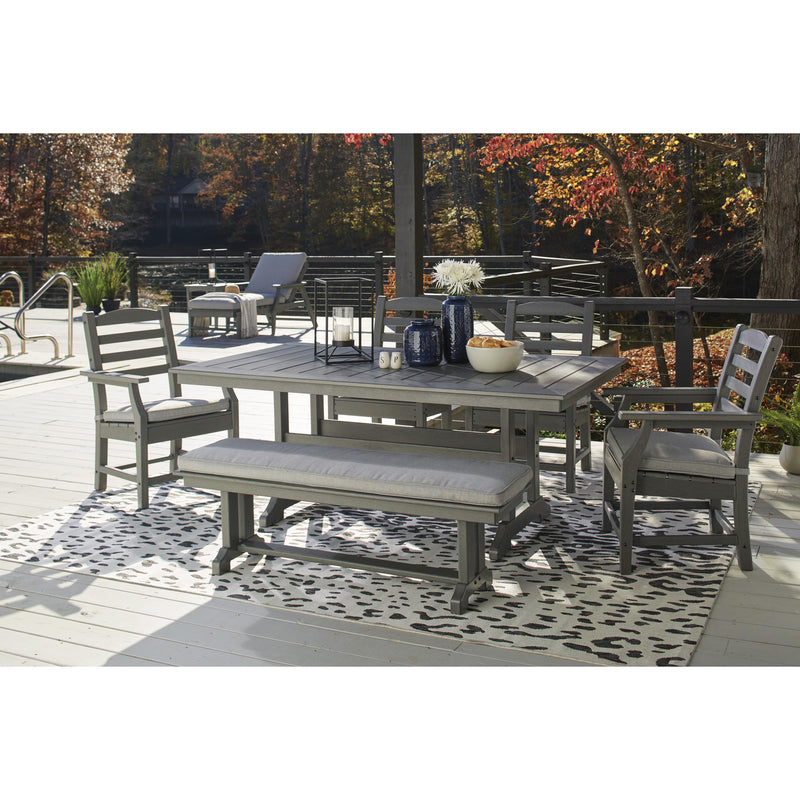  Signature Design by Ashley Visola P802-600 Bench with Cushion IMAGE 8