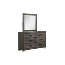 Poundex 6-Drawer Dresser F5493 IMAGE 1