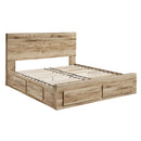 Signature Design by Ashley Hyanna B1050B13 King Panel Storage Bed with 2 Under Bed Storage Drawer IMAGE 4