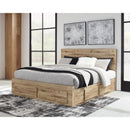  Signature Design by Ashley Hyanna B1050B13 King Panel Storage Bed with 2 Under Bed Storage Drawer IMAGE 5