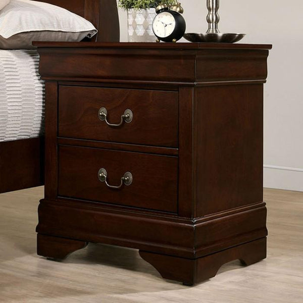 Furniture of America Louis Philippe 2-Drawer Nightstand CM7966CH-N IMAGE 1