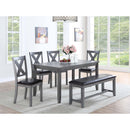 Poundex 6 pc Dinette F2548 IMAGE 1