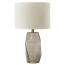  Signature Design by Ashley Taylow L430794 Glass Table Lamp IMAGE 1