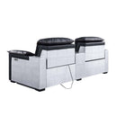 Acme Furniture Misezon Leather 2-seat Home Theatre Seating with Wall Recline 59952 IMAGE 5