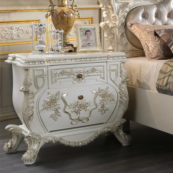 Acme Furniture Vanaheim 3-Drawer Nightstand BD00672 IMAGE 1