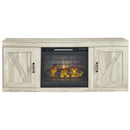  Signature Design by Ashley Bellaby EW0331W7 TV Stand with Electric Fireplace IMAGE 2