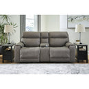  Signature Design by Ashley Starbot 23501S2 3 pc Power Reclining Loveseat with Console IMAGE 2