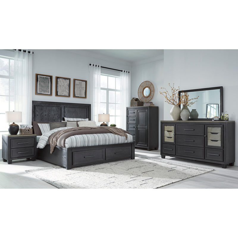 Signature Design by Ashley Foyland 4-Drawer Dresser with Mirror B989-31/B989-36 IMAGE 6