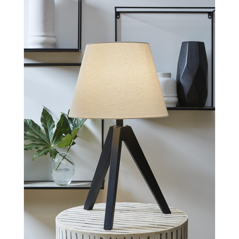  Signature Design by Ashley Laifland L329074 Wood Table Lamp IMAGE 2