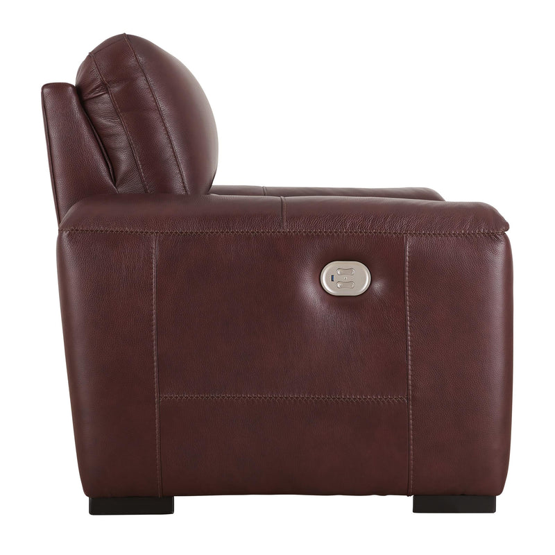 Signature Design by Ashley Alessandro Power Leather Match Recliner U2550113 IMAGE 4