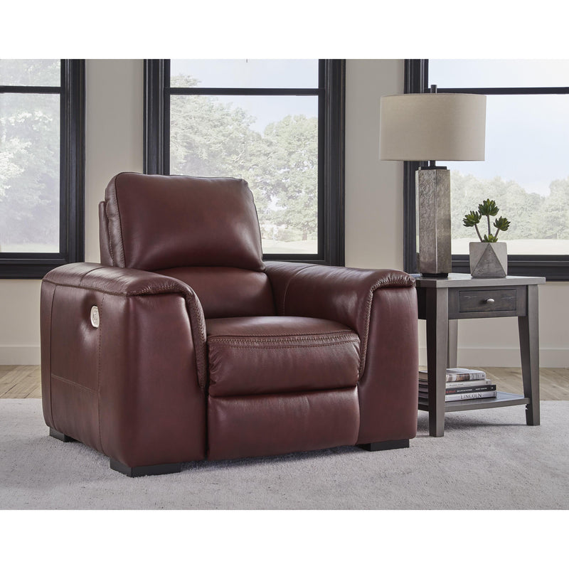 Signature Design by Ashley Alessandro Power Leather Match Recliner U2550113 IMAGE 6