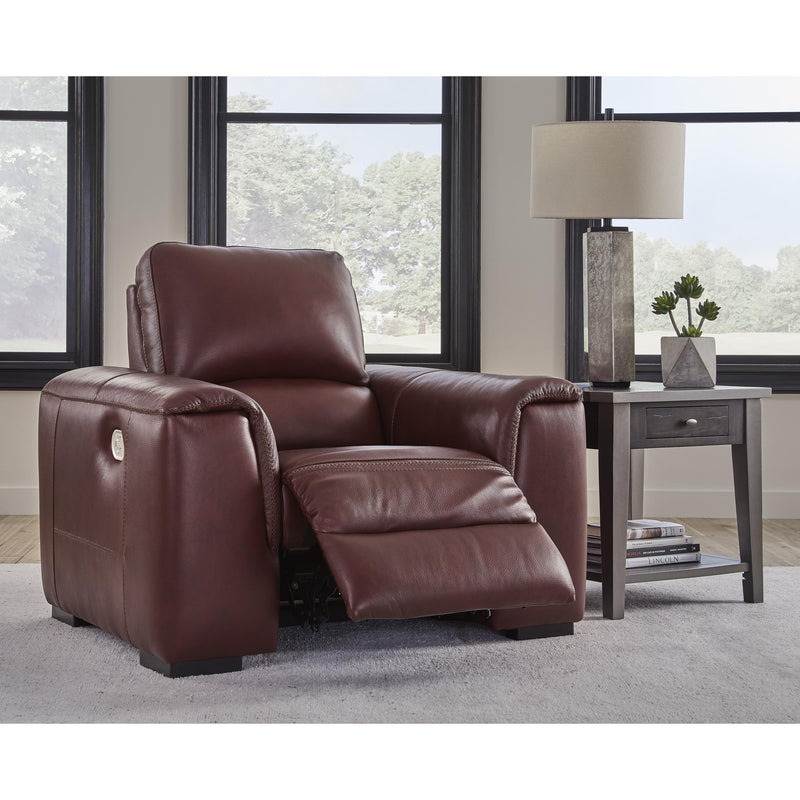 Signature Design by Ashley Alessandro Power Leather Match Recliner U2550113 IMAGE 7