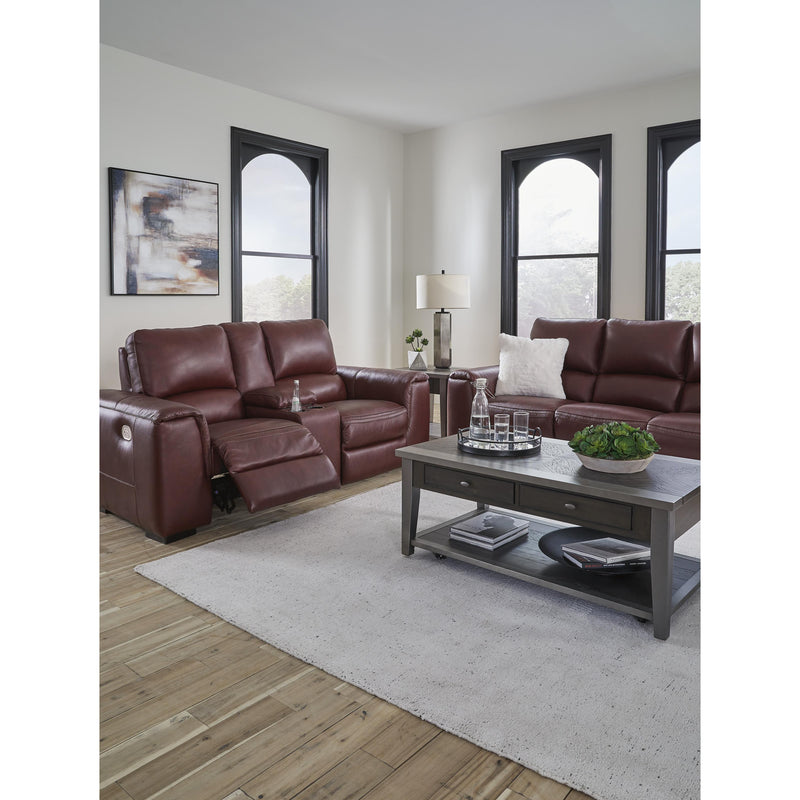 Signature Design by Ashley Alessandro U2550118 Power Reclining Loveseat with Console and Adjustable Headrest IMAGE 18