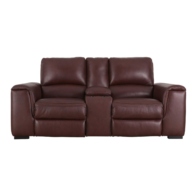 Signature Design by Ashley Alessandro U2550118 Power Reclining Loveseat with Console and Adjustable Headrest IMAGE 3