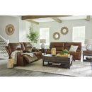  Signature Design by Ashley Francesca U2570518 Power Reclining Loveseat with Console and Adjustable Headrest IMAGE 11