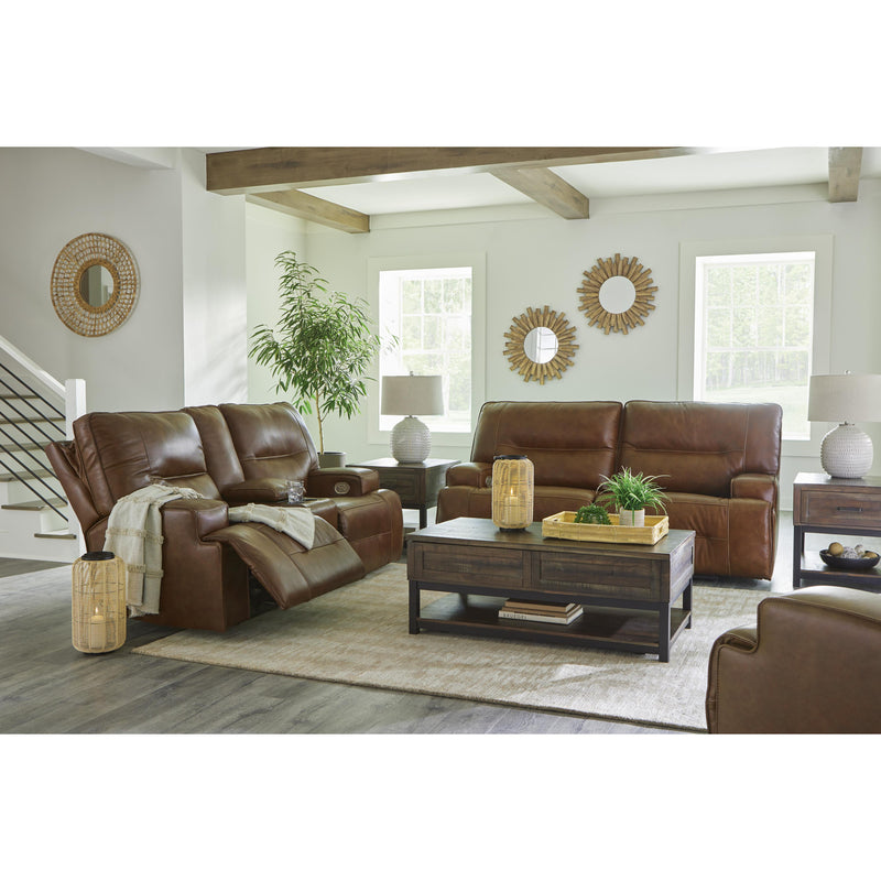 Signature Design by Ashley Francesca U2570518 Power Reclining Loveseat with Console and Adjustable Headrest IMAGE 13