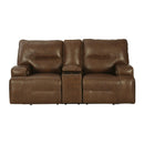  Signature Design by Ashley Francesca U2570518 Power Reclining Loveseat with Console and Adjustable Headrest IMAGE 3