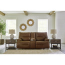  Signature Design by Ashley Francesca U2570518 Power Reclining Loveseat with Console and Adjustable Headrest IMAGE 6