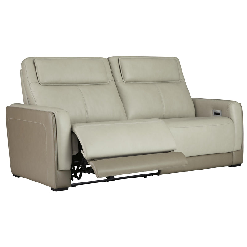 Signature Design by Ashley Battleville U3070547 2 Seat Power Reclining Sofa with Adjustable Headrest IMAGE 2