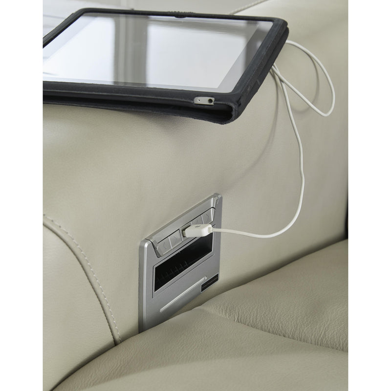 Signature Design by Ashley Battleville U3070547 2 Seat Power Reclining Sofa with Adjustable Headrest IMAGE 9
