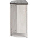  Signature Design by Ashley Dorrinson W287-67 Corner TV Stand with Fireplace Option IMAGE 3