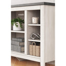  Signature Design by Ashley Dorrinson W287-67 Corner TV Stand with Fireplace Option IMAGE 7