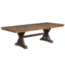 Acme Furniture Pascaline Dining Table with Trestle Base DN00702 IMAGE 2