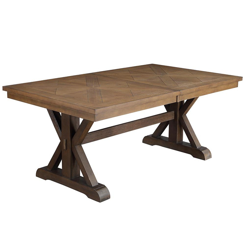 Acme Furniture Pascaline Dining Table with Trestle Base DN00702 IMAGE 3