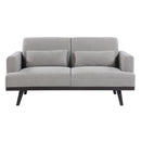 Coaster Furniture Blake Stationary Fabric Loveseat 511122 IMAGE 2