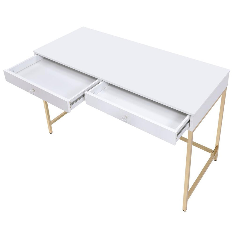 Acme Furniture Ottey 2-Drawer Vanity Table AC00899 IMAGE 6