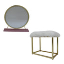 Acme Furniture Adao AC00934 Vanity Mirror & Stool IMAGE 3