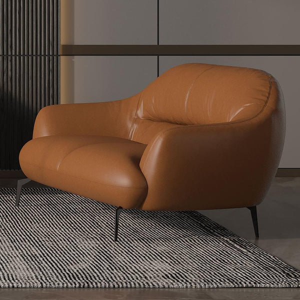Acme Furniture Leonia Stationary Leather Loveseat LV00938 IMAGE 1