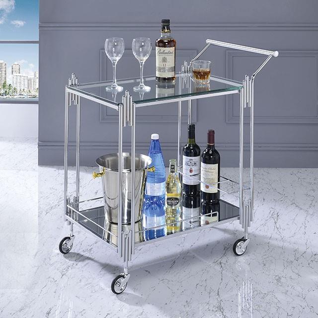 Furniture of America Ebba CM-AC537 Serving Cart IMAGE 1