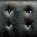 Furniture of America Sienna Stationary Leather Loveseat CM-AC6262BK-LV IMAGE 3