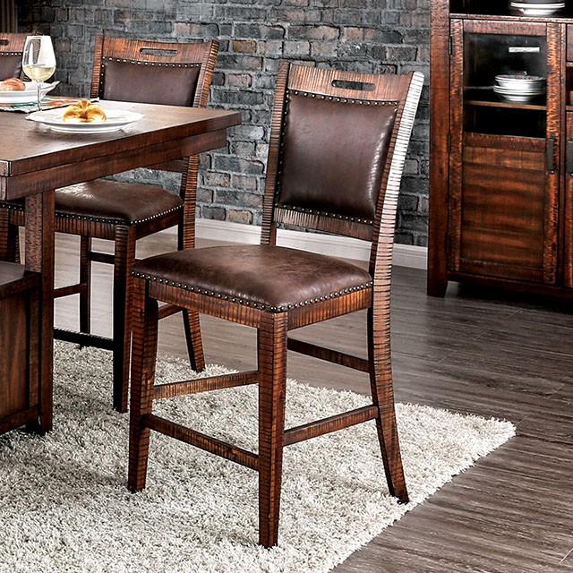  Furniture of America Wichita Counter Height Dining Chair CM3061PC-2PK IMAGE 1