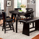 Furniture of America Triangle Hurley Counter Height Dining Table CM3433PT IMAGE 3