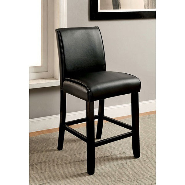Furniture of America Gladstone Counter Height Dining Chair CM3823BK-PC-2PK IMAGE 1