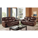 Furniture of America Jeanna Leather Look Recliner CM6343-CH IMAGE 2