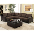 Furniture of America Lavena Sectional CM6453DK-PK IMAGE 2