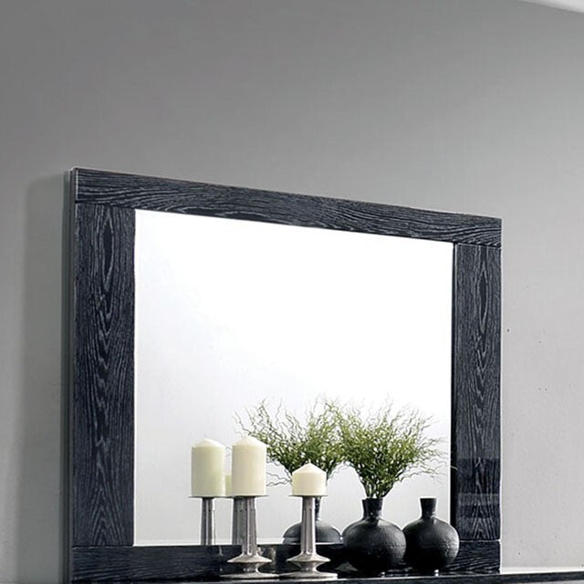 Furniture of America Carlie Dresser Mirror CM7049BK-M IMAGE 2