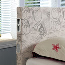 Furniture of America Evans California King Bed CM7099WT-CK-BED IMAGE 2