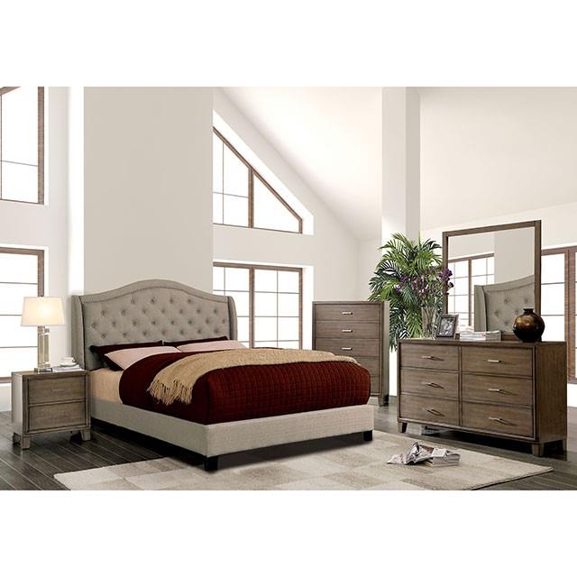  Furniture of America Carly CM7160CK-BED-VN Cal.King Bed IMAGE 2