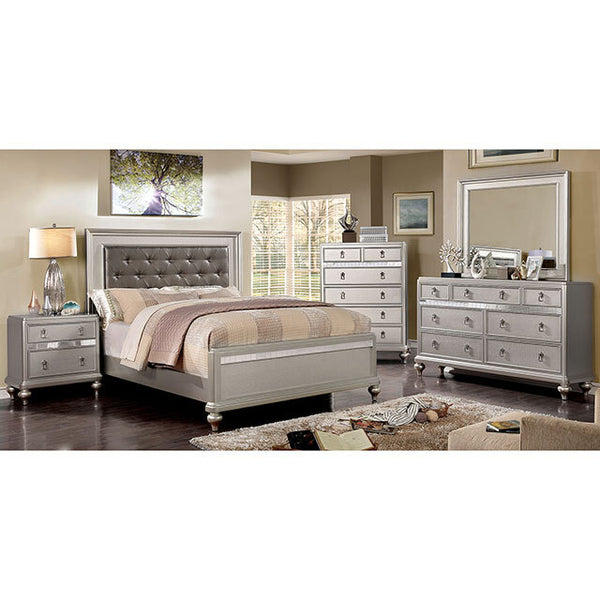 Furniture of America Avior Queen Bed CM7170SV-Q-BED IMAGE 1