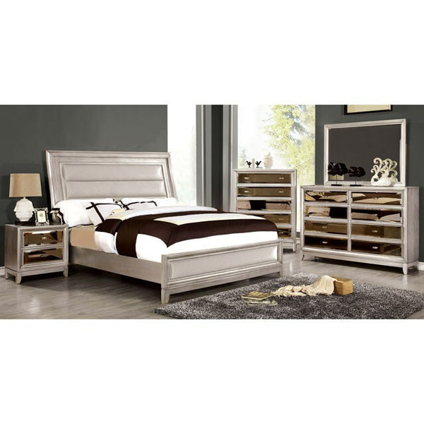 Furniture of America Golva King Bed CM7295SV-P-EK-BED IMAGE 1