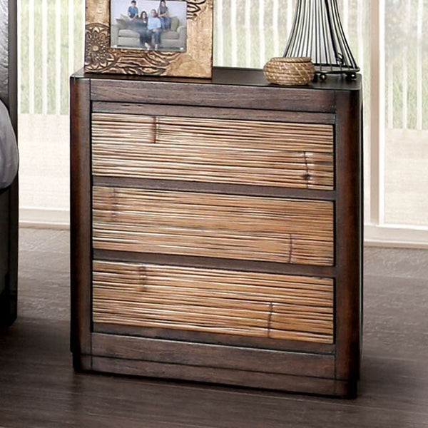Furniture of America Covilha 3-Drawer Nightstand CM7522N IMAGE 1