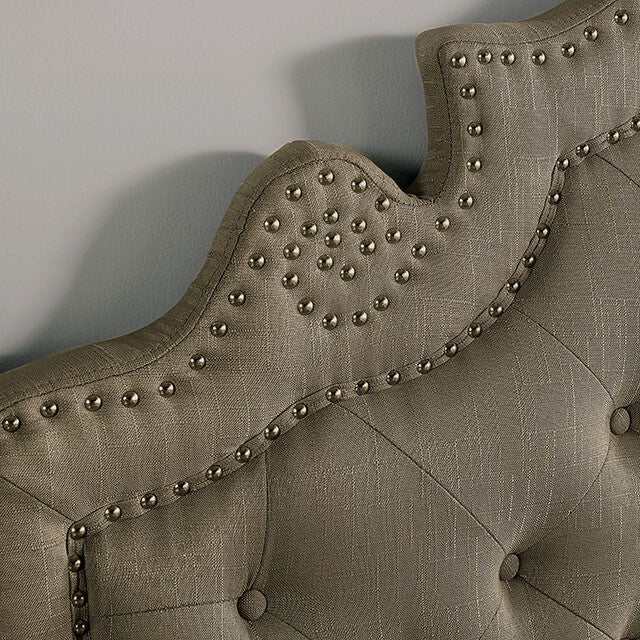 Furniture of America Aubree King Bed CM7537GY-EK-BED IMAGE 4