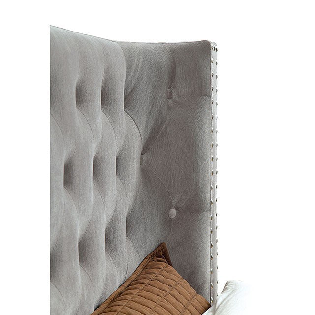 Furniture of America Cayla King Bed CM7779GY-EK-BED-VN IMAGE 4