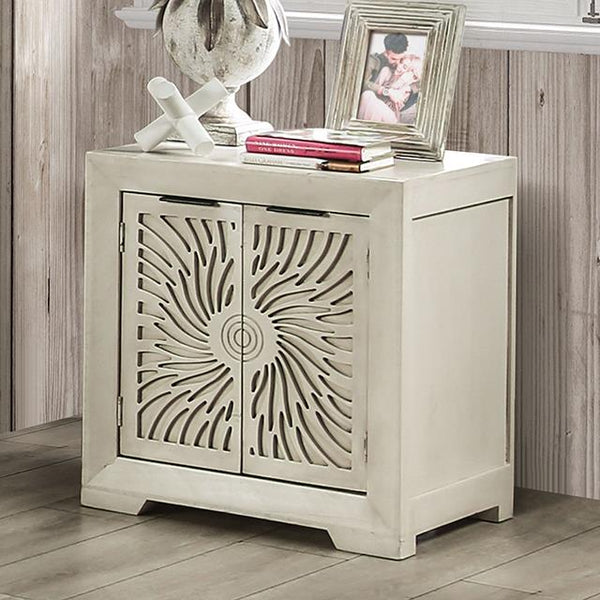 Furniture of America Geneva Nightstand EM7080IV-N IMAGE 1