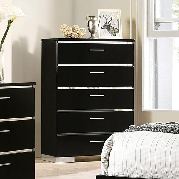 Furniture of America Carlie 5-Drawer Chest FOA7039C IMAGE 1