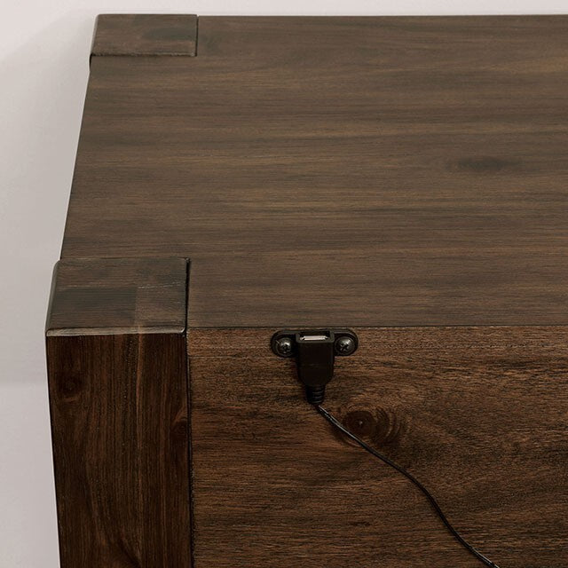 Furniture of America Coney California King Upholstered Bed with Storage FOA7881CK-BED IMAGE 7